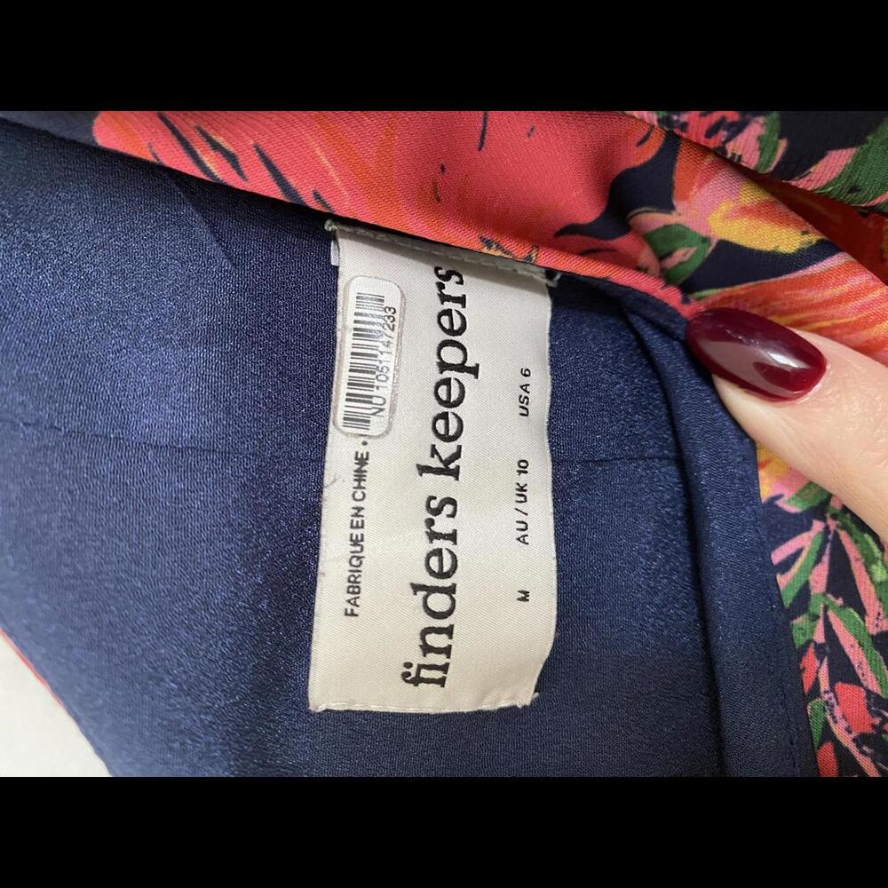 Anthropologie x Finders Keepers - One Shoulder Ruffle Mini Dress, size 6 - Picture 10 of 14